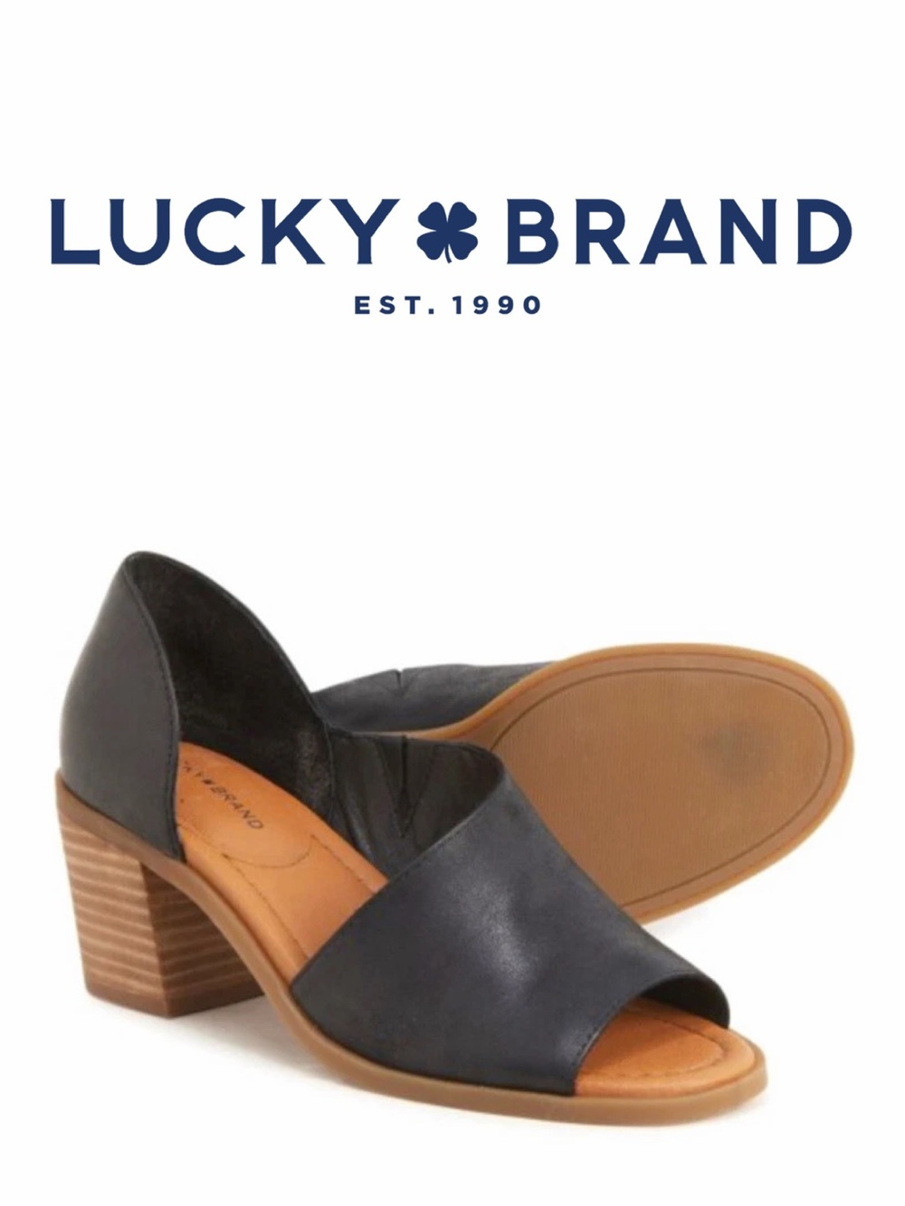 Lucky Brand Block Heel Sandals